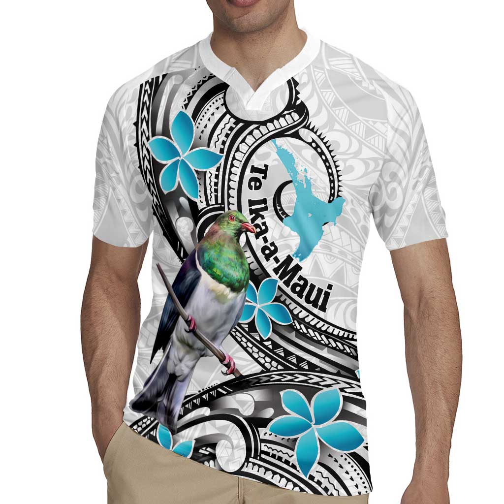 Aotearoa Te Ika-a-Maui Rugby Jersey South Island Kekeru Maori Koru