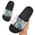 Aotearoa Te Ika-a-Maui Slide Sandals South Island Kekeru Maori Koru - Polynesian Pride