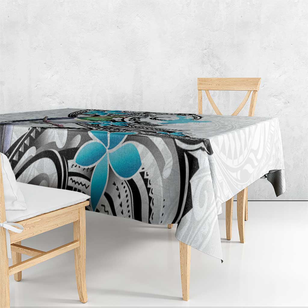 Aotearoa Te Ika-a-Maui Tablecloth South Island Kekeru Maori Koru