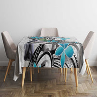 Aotearoa Te Ika-a-Maui Tablecloth South Island Kekeru Maori Koru