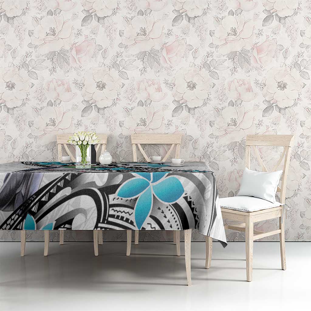 Aotearoa Te Ika-a-Maui Tablecloth South Island Kekeru Maori Koru