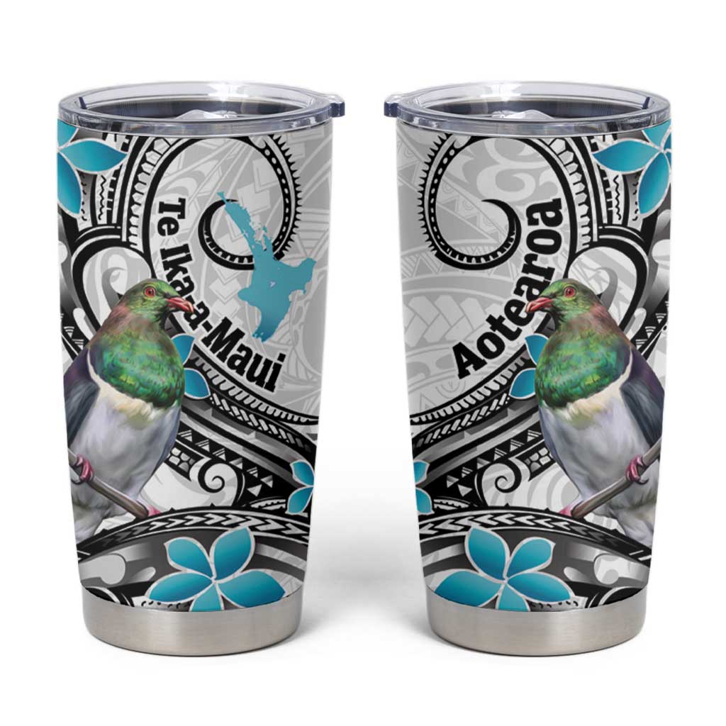 Aotearoa Te Ika-a-Maui Tumbler Cup South Island Kekeru Maori Koru