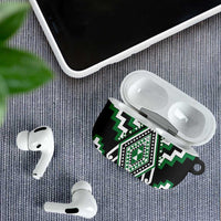 Green New Zealand Taniko Poutama Patikitiki AirPods Case - Polynesian Pride