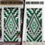 Green New Zealand Taniko Poutama Patikitiki Door Cover - Polynesian Pride