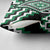 Green New Zealand Taniko Poutama Patikitiki Pillow Cover - Polynesian Pride