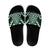 Green New Zealand Taniko Poutama Patikitiki Slide Sandals - Polynesian Pride