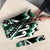 Green New Zealand Taniko Poutama Patikitiki Umbrella - Polynesian Pride