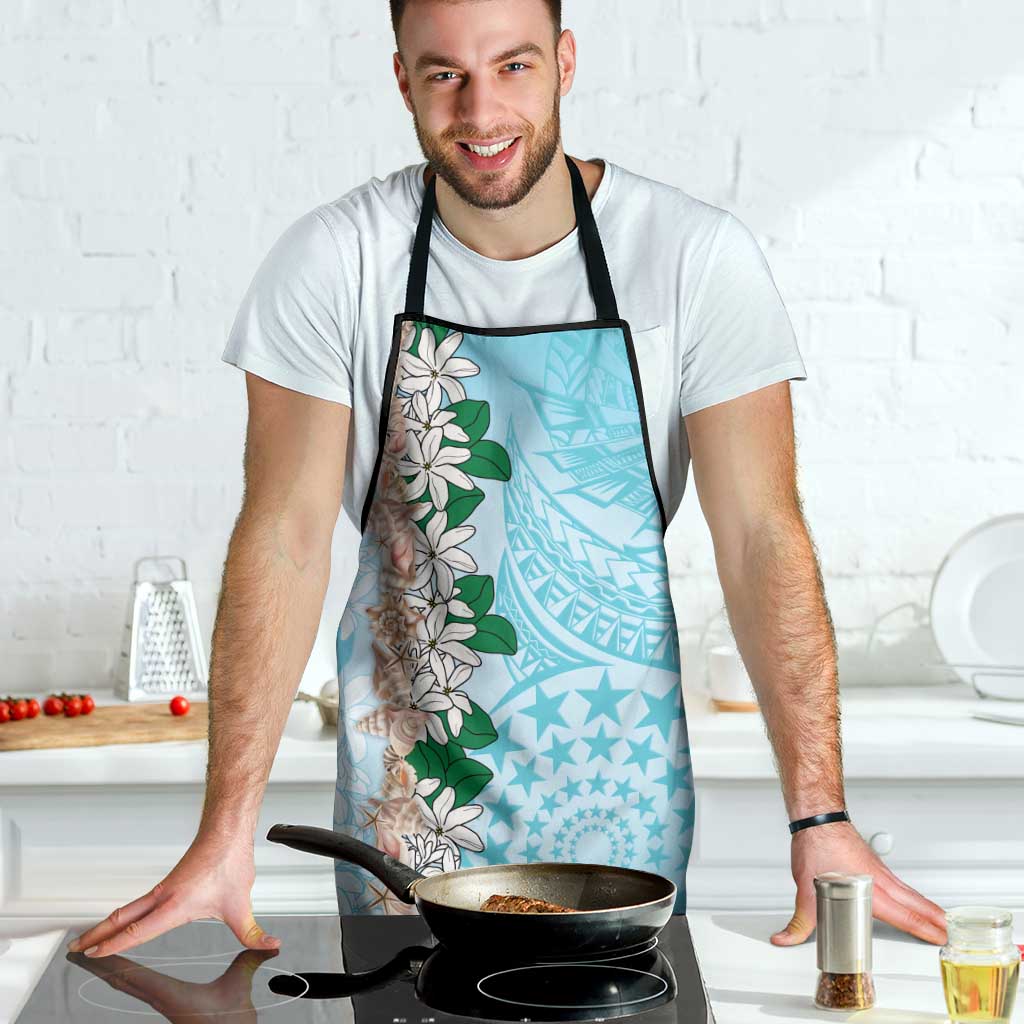 Cook Islands Tiare Maori With Conch Shell Apron Pasifika Fest Polynesian Tattoo Turquoise