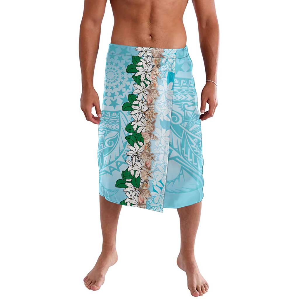Cook Islands Tiare Maori With Conch Shell Lavalava Pasifika Fest Polynesian Tattoo Turquoise