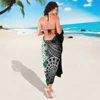 Cook Islands Tiare Maori With Conch Shell Sarong Pasifika Fest Polynesian Tattoo Black