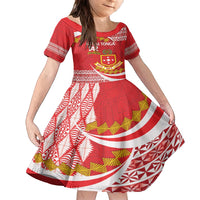 Personalised Kolisi Tonga College Atele Family Matching Tank Maxi Dress and Hawaiian Shirt Mate Maa Tonga 142 Years Anniversary