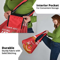 Personalised Kolisi Tonga College Atele Grocery Bag Mate Maa Tonga 142 Years Anniversary