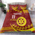 Personalised Tonga High School Bedding Set Happy 77 Years Anniversary