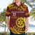 Personalised Tonga High School Hawaiian Shirt Happy 77 Years Anniversary