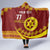 Personalised Tonga High School Hooded Blanket Happy 77 Years Anniversary