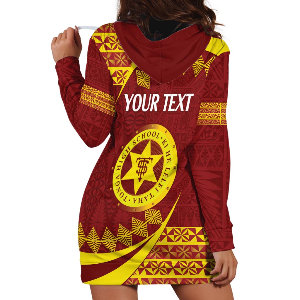 Personalised Tonga High School Hoodie Dress Happy 77 Years Anniversary