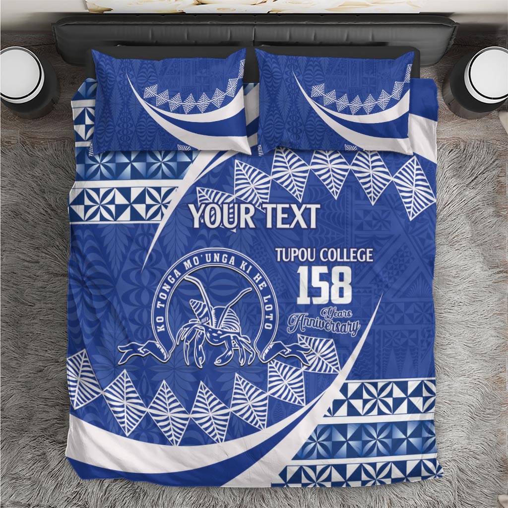 Personalised Tonga Tupou College Toloa Bedding Set Happy 158 Years Anniversary