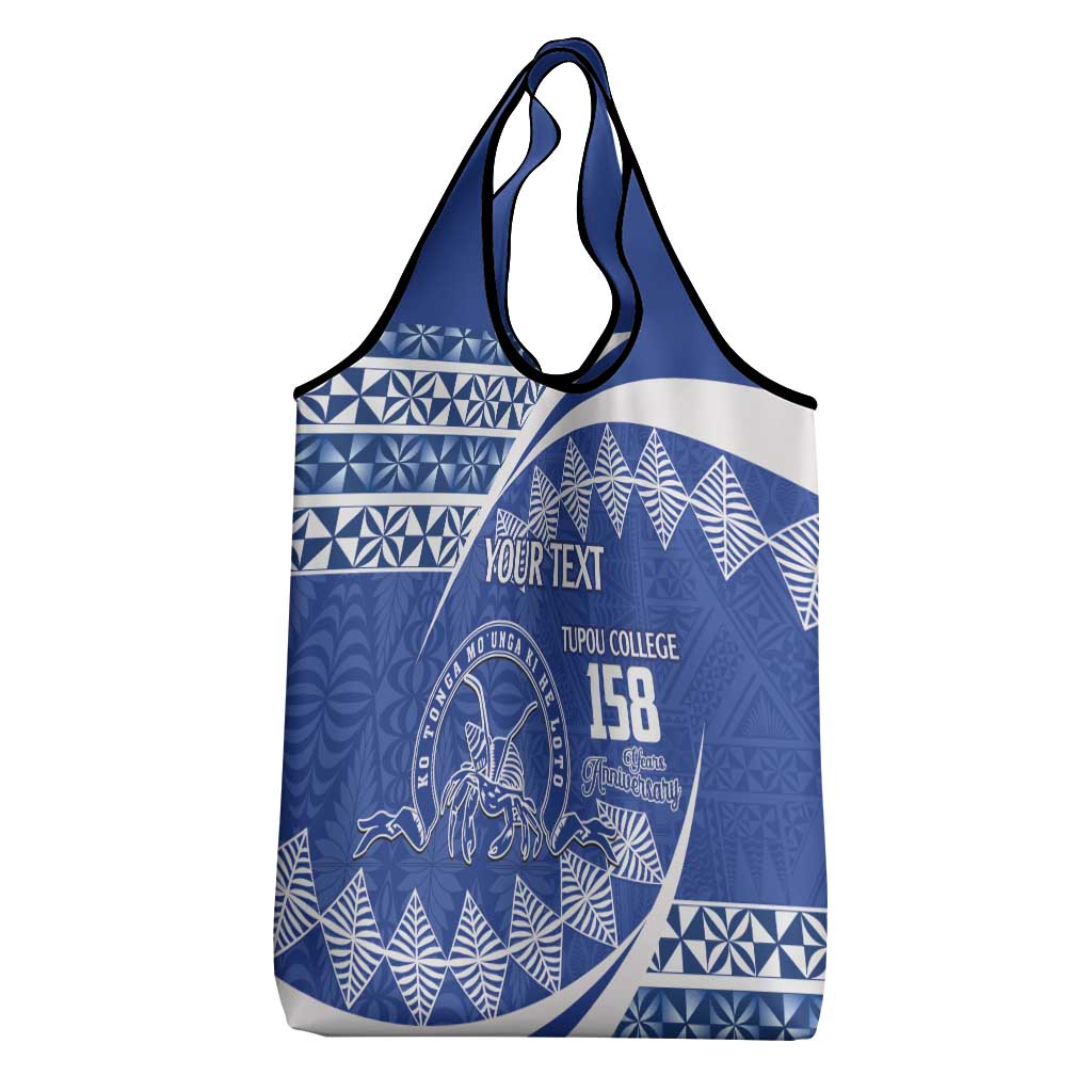 Personalised Tonga Tupou College Toloa Grocery Bag Happy 158 Years Anniversary