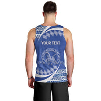 Personalised Tonga Tupou College Toloa Men Tank Top Happy 158 Years Anniversary