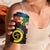 Long God Yumi Stanap Vanuatu 4 in 1 Can Cooler Tumbler Tropical Flowers Aboriginal Pattern
