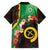 Long God Yumi Stanap Vanuatu Hawaiian Shirt Tropical Flowers Aboriginal Pattern