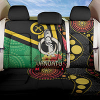 Tamtam Drum Vanuatu Back Car Seat Cover Boar Tusk Aboriginal Flag Style