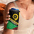 Tamtam Drum Vanuatu 4 in 1 Can Cooler Tumbler Boar Tusk Aboriginal Flag Style
