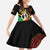 Tamtam Drum Vanuatu Family Matching Tank Maxi Dress and Hawaiian Shirt Boar Tusk Aboriginal Flag Style