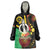 Tamtam Drum Vanuatu Wearable Blanket Hoodie Boar Tusk Aboriginal Flag Style