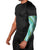 Hawaii Jade Vine Lei Arm Sleeves Aloha Palaka Motif - Turquoise - Polynesian Pride