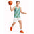 Hawaii Jade Vine Lei Basketball Jersey Aloha Palaka Motif - Turquoise - Polynesian Pride