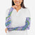 Hawaii Jade Vine Lei Arm Sleeves Aloha Palaka Motif - Purple - Polynesian Pride