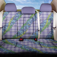 Hawaii Jade Vine Lei Back Car Seat Cover Aloha Palaka Motif - Purple - Polynesian Pride