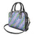 Hawaii Jade Vine Lei Shoulder Handbag Aloha Palaka Motif - Purple - Polynesian Pride