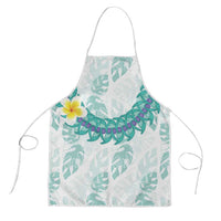 Jade Vine Lei Hawaii Apron Aloha Seamless Tropical Leaves - Polynesian Pride