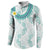 Jade Vine Lei Hawaii Button Sweatshirt Aloha Seamless Tropical Leaves - Polynesian Pride