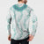 Jade Vine Lei Hawaii Button Sweatshirt Aloha Seamless Tropical Leaves - Polynesian Pride