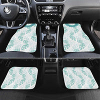 Jade Vine Lei Hawaii Car Mats Aloha Seamless Tropical Leaves - Polynesian Pride