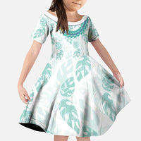 Jade Vine Lei Hawaii Family Matching Puletasi and Hawaiian Shirt Aloha Seamless Tropical Leaves - Polynesian Pride