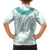 Jade Vine Lei Hawaii Family Matching Short Sleeve Bodycon Dress and Hawaiian Shirt Aloha Seamless Tropical Leaves - Polynesian Pride