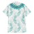 Jade Vine Lei Hawaii Family Matching Short Sleeve Bodycon Dress and Hawaiian Shirt Aloha Seamless Tropical Leaves - Polynesian Pride