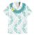 Jade Vine Lei Hawaii Family Matching Tank Maxi Dress and Hawaiian Shirt Aloha Seamless Tropical Leaves - Polynesian Pride