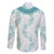 Jade Vine Lei Hawaii Family Matching Tank Maxi Dress and Hawaiian Shirt Aloha Seamless Tropical Leaves - Polynesian Pride