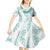 Jade Vine Lei Hawaii Kid Short Sleeve Dress Aloha Seamless Tropical Leaves - Polynesian Pride