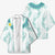 Jade Vine Lei Hawaii Kimono Aloha Seamless Tropical Leaves - Polynesian Pride