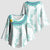 Jade Vine Lei Hawaii Kimono Sleeve Blouse Aloha Seamless Tropical Leaves - Polynesian Pride
