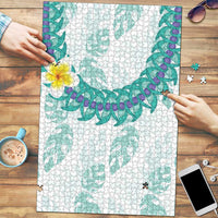 Jade Vine Lei Hawaii Puzzle Aloha Seamless Tropical Leaves - Polynesian Pride