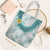Jade Vine Lei Hawaii Tote Bag Aloha Seamless Tropical Leaves - Polynesian Pride
