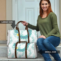 Jade Vine Lei Hawaii Travel Bag Aloha Seamless Tropical Leaves - Polynesian Pride
