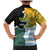 Personalised Rugby 2025 Championship Family Matching Mermaid Dress and Hawaiian Shirt Southern Hemisphere Countries Mascots - Polynesian Pride